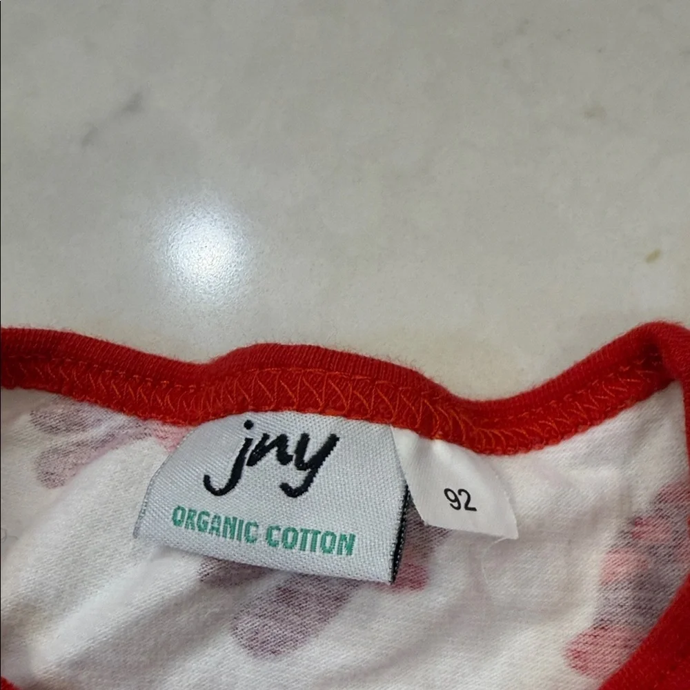 JNY Sweden Red and White Turtle‎ Print Dress